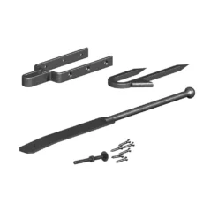 Premium 600m Black Spring Fastener Set