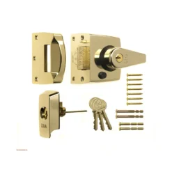 Era Polished Brass 1830 40mm British Standard Nightlatch | 1830PB