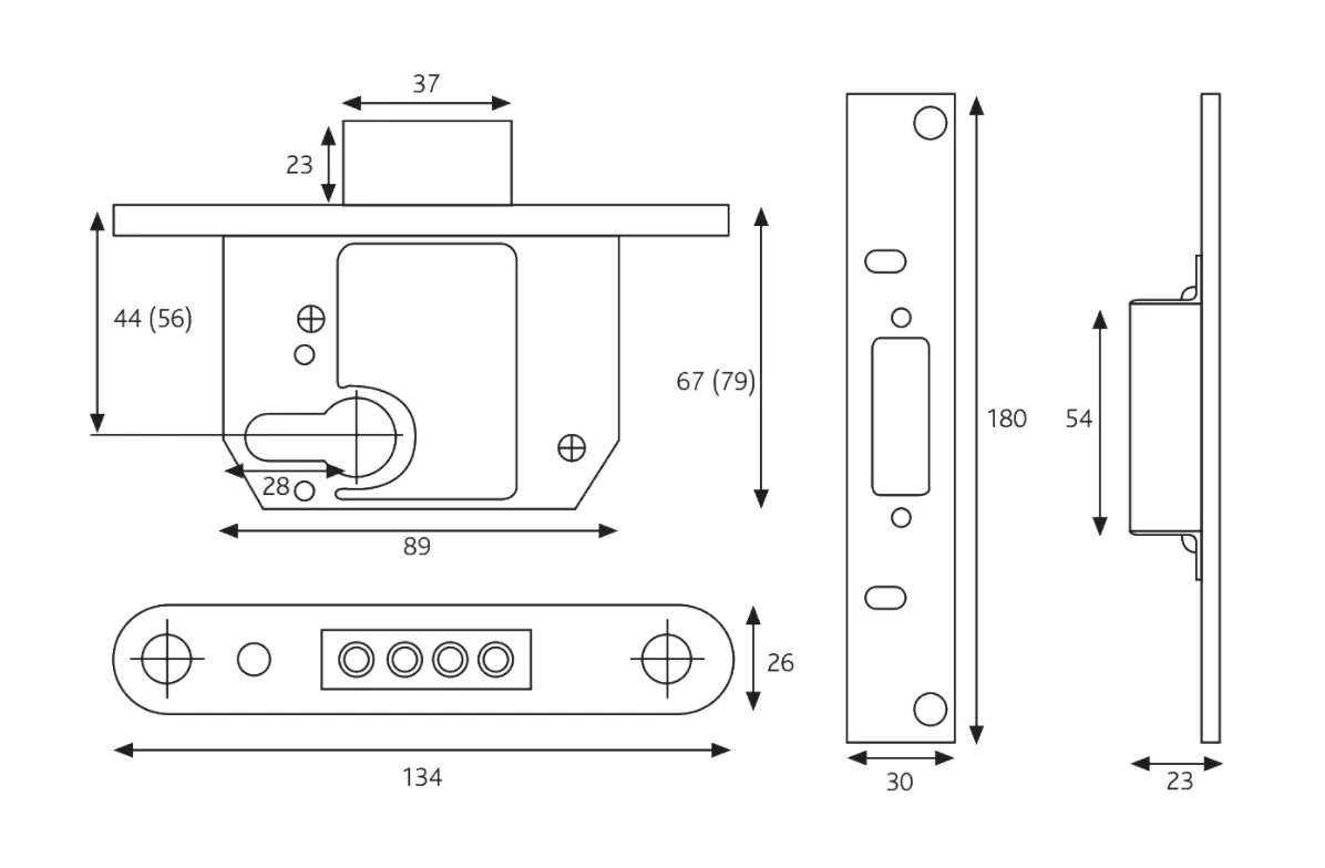 76mm Polished Chrome BS8621 Euro Deadlock Cylinder & Turn | 333 CP 2 76mm Polished Chrome BS8621 Euro Deadlock Cylinder & Turn | 333 CP - Image 2