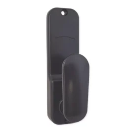 Borg 2701 Marine Grade Black Digital Lock With Inside Paddle, Key Override & Latch Backset & Holdback Option -Home Door & Window Hardware Store 3100 inside handle 962x1024 1.jpeg.mst