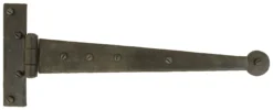 Pair From The Anvil Beeswax 12" (305mm) Penny End T Hinge | 33006