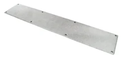 From The Anvil 780mm X 150mm Pewter Kick Plate | 33386