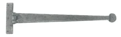 Pair From The Anvil Pewter 18" (457mm) Penny End T Hinge | 33656