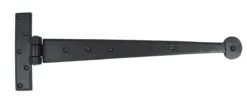 Pair From The Anvil Black 15" (381mm) Penny End T Hinge | 33990