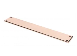 From The Anvil 425 X 65mm Polished Bronze Art Deco Finger Plate | 45388