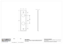 Set Burlington Antique Brass Fitzrovia Lever On Bathroom Lock Plate C/c 78mm | BUR15-456AB -Home Door & Window Hardware Store 456 2 1 2 1 1.png.mst