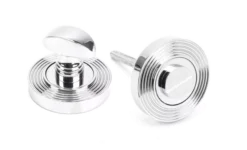 From The Anvil Polished Chrome Bathroom Thumbturn & Snib Release (Beehive) | 45737