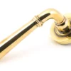 Set Aged Brass Newbury Lever On Plain Rose | 45755