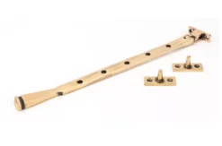 From The Anvil (12"") Polished Bronze Avon Casement Window Stay | 45928