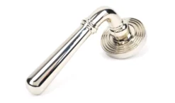 Set Polished Nickel Newbury Lever On Beehive Rose | 46059