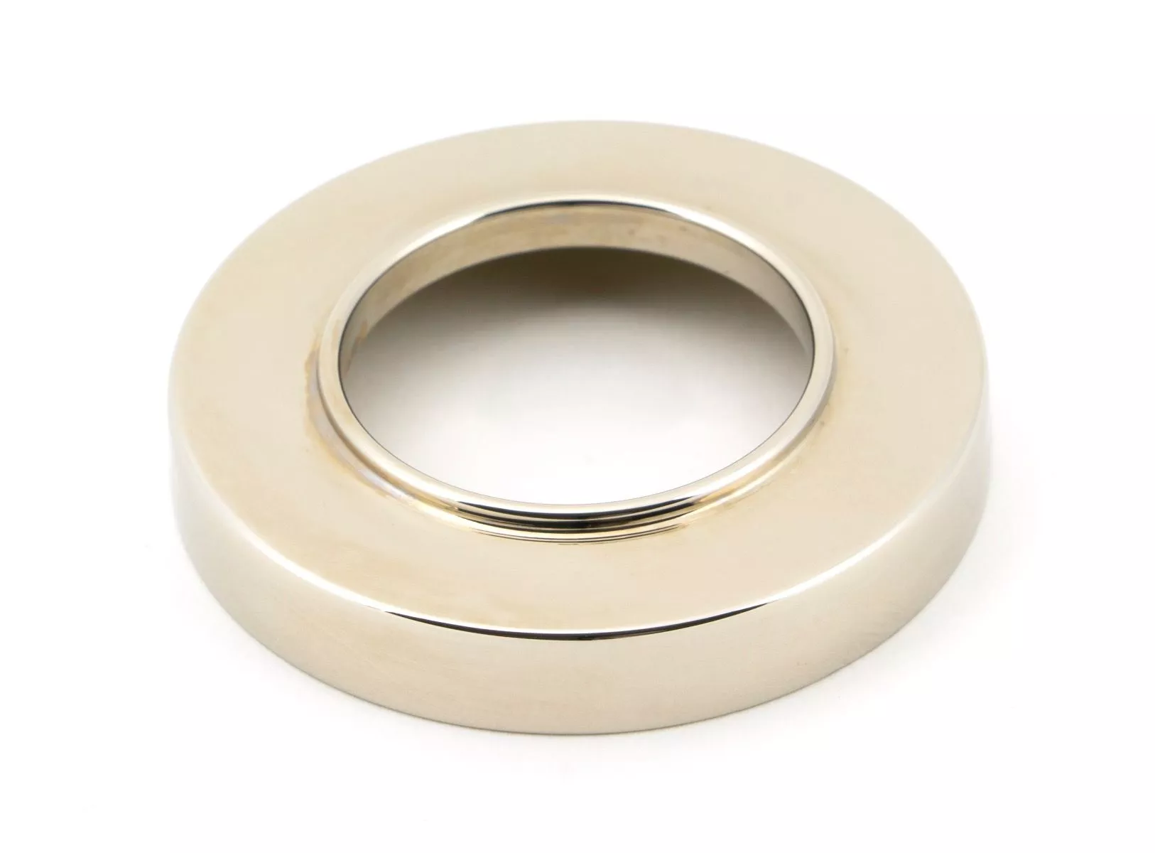 Set Polished Nickel Hammered Newbury Lever On Plain Rose | 46077 | 50045 2 Set Polished Nickel Hammered Newbury Lever On Plain Rose | 46077 | 50045 - Image 2