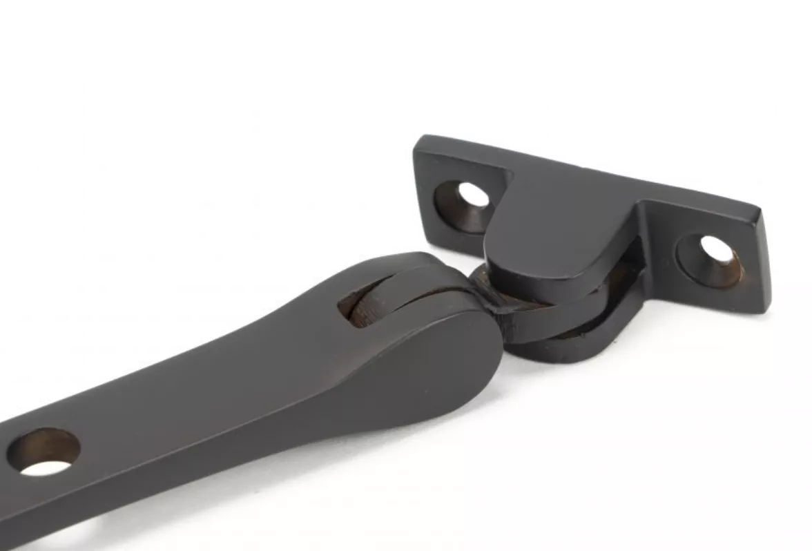 Anvil (12"") Aged Bronze Hammered Newbury Casement Window Stay | 46155 4 Anvil (12"") Aged Bronze Hammered Newbury Casement Window Stay | 46155 - Image 4