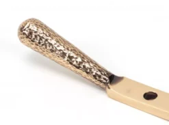 Anvil (12"") Polished Bronze Hammered Newbury Casement Window Stay | 46158 -Home Door & Window Hardware Store 46158b.png.mst