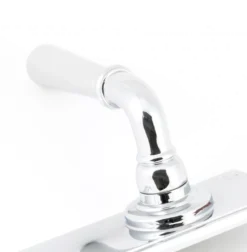 Set From The Anvil Polished Chrome Hammered Newbury Lever Latch | 46214 -Home Door & Window Hardware Store 46214 4 1.png.mst