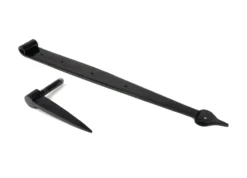 Pair From The Anvil 24" Black Band & Spike Hinge | 46383 -Home Door & Window Hardware Store 46383 2 l.jpg.mst