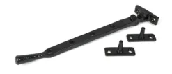 Black 10" Hammered Newbury Stay | 46478 -Home Door & Window Hardware Store 46478 main s.jpg.mst
