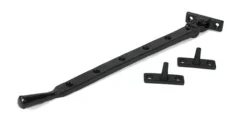 Black 12" Hammered Newbury Stay | 46481 -Home Door & Window Hardware Store 46481 main s.jpg.mst