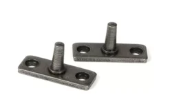 Pewter 12" Hammered Newbury Stay | 46483 -Home Door & Window Hardware Store 46483 4 s.jpg.mst