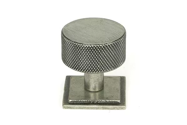 Anvil Pewter Brompton 32mm Cabinet Knob (Square) | 46885 5 Anvil Pewter Brompton 32mm Cabinet Knob (Square) | 46885 - Image 5