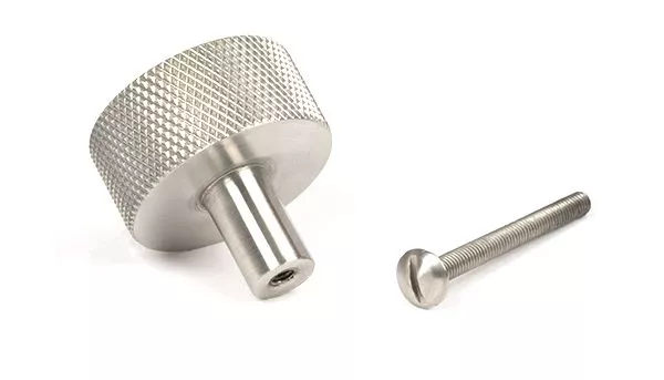 Anvil Satin SS Brompton 32mm Cabinet Knob| 46891 4 Anvil Satin SS Brompton 32mm Cabinet Knob| 46891 - Image 4