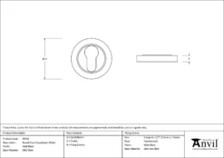 From The Anvil Pewter Standard Round Plain Rose Escutcheon | 45703 -Home Door & Window Hardware Store 49540 drawing 1 2 1.jpg.mst