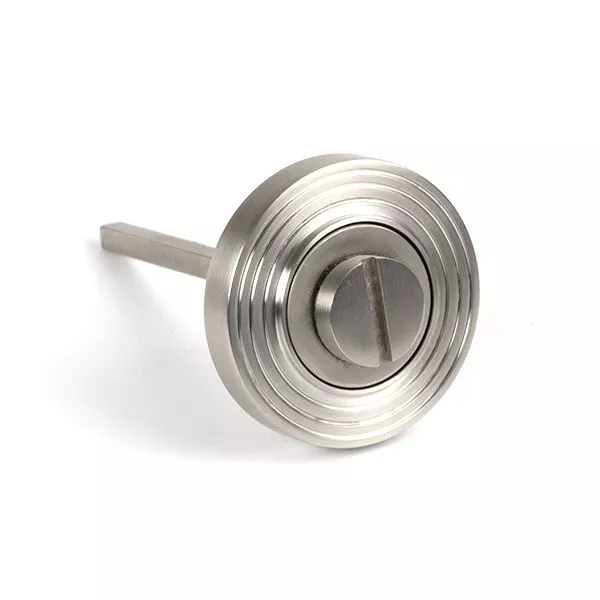 Satin SS (316) Bathroom Thumbturn Snib & Release (Beehive) | 49858 3 Satin SS (316) Bathroom Thumbturn Snib & Release (Beehive) | 49858 - Image 3