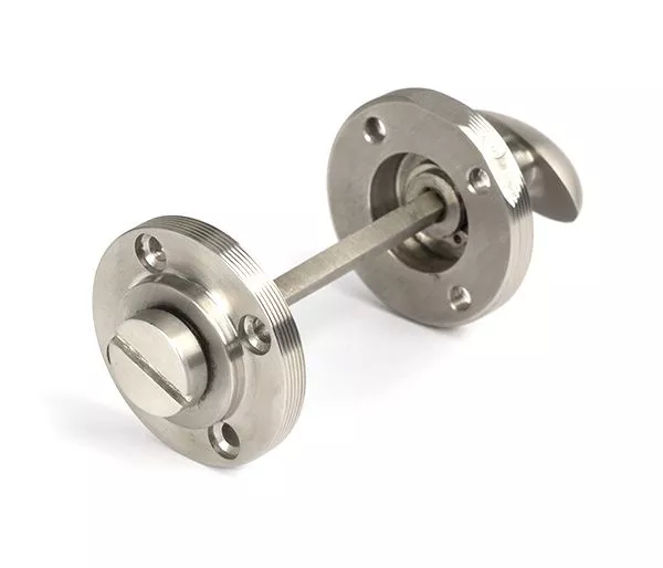 Satin SS (316) Bathroom Thumbturn Snib & Release (Beehive) | 49858 5 Satin SS (316) Bathroom Thumbturn Snib & Release (Beehive) | 49858 - Image 5