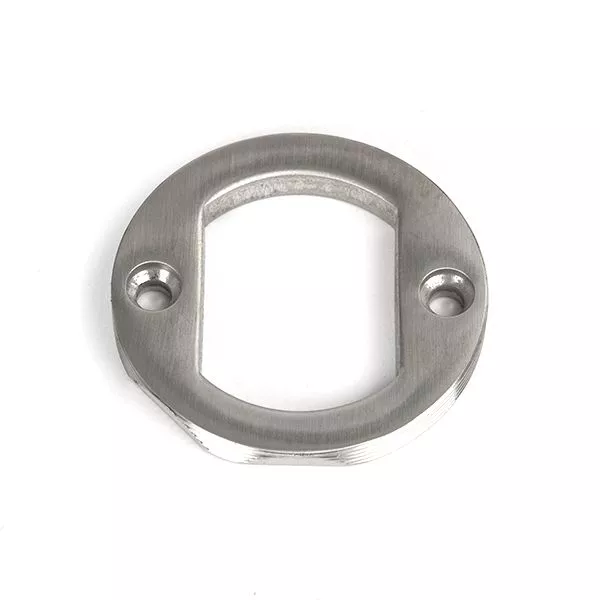 Satin SS (316) Round Standard Keyhole Escutcheon (Art Deco) | 49865 5 Satin SS (316) Round Standard Keyhole Escutcheon (Art Deco) | 49865 - Image 5