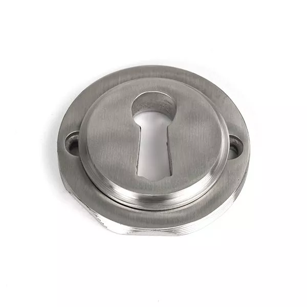 Satin SS (316) Round Standard Keyhole Escutcheon (Art Deco) | 49865 6 Satin SS (316) Round Standard Keyhole Escutcheon (Art Deco) | 49865 - Image 6