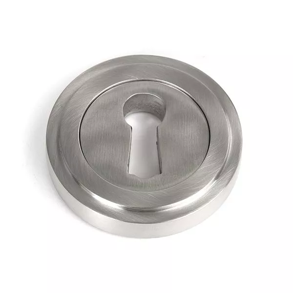Satin SS (316) Round Standard Keyhole Escutcheon (Art Deco) | 49865 8 Satin SS (316) Round Standard Keyhole Escutcheon (Art Deco) | 49865 - Image 8