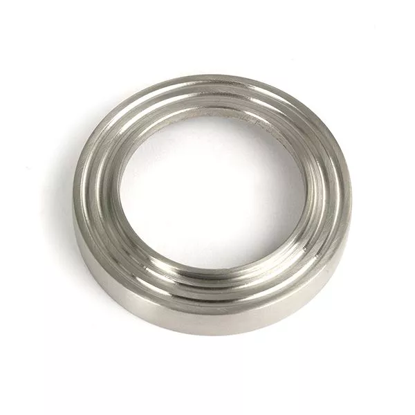 Satin SS (316) Round Standard Keyhole Escutcheon (Beehive) | 49866 2 Satin SS (316) Round Standard Keyhole Escutcheon (Beehive) | 49866 - Image 2