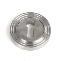 Satin SS (316) Round Standard Keyhole Escutcheon (Beehive) | 49866 15 Satin SS (316) Round Standard Keyhole Escutcheon (Beehive) | 49866 -Home Door & Window Hardware Store 49866 main s.jpg.mst