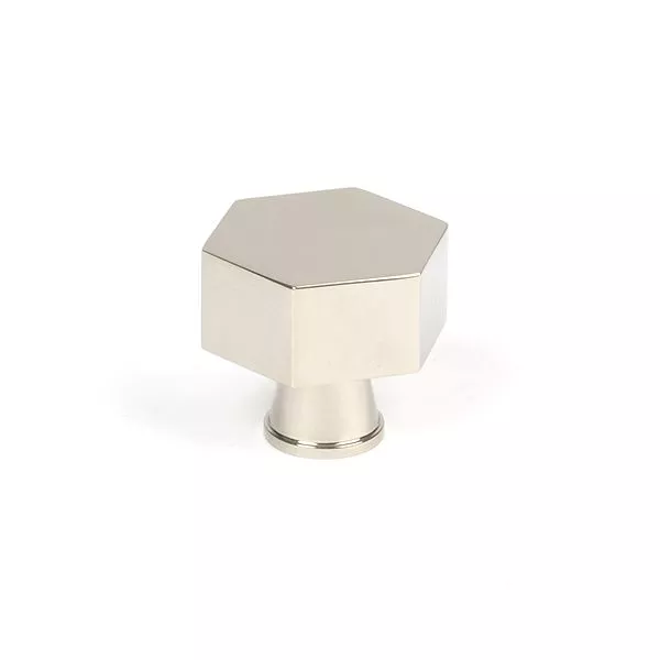 Anvil Polished Nickel Kahlo 38mm Cabinet Knob| 50517 2 Anvil Polished Nickel Kahlo 38mm Cabinet Knob| 50517 - Image 2