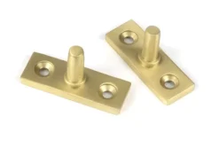 Satin Brass 12" Newbury Stay | 50928 -Home Door & Window Hardware Store 50928 3 s.jpg.mst