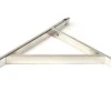 Polished Nickel Chalfont Shelf Bracket (260mm X 200mm)