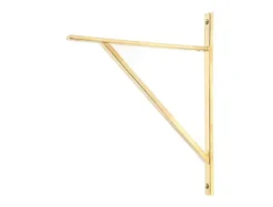 Polished Brass Chalfont Shelf Bracket (314mm X 250mm) | 51155 6 Polished Brass Chalfont Shelf Bracket (314mm X 250mm) | 51155 -Home Door & Window Hardware Store 51155 main s.jpg.mst