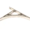 Polished Nickel Tyne Shelf Bracket (260mm X 200mm)
