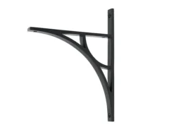 Matt Black Tyne Shelf Bracket (260mm X 200mm) -Home Door & Window Hardware Store 51174 main s.jpg.mst