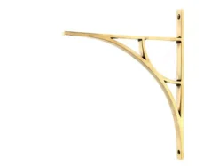 Aged Brass Tyne Shelf Bracket (314mm X 250mm) -Home Door & Window Hardware Store 51176 main s.jpg.mst