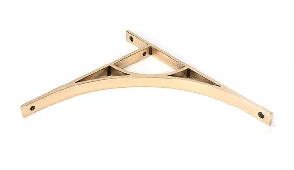 Polished Bronze Tyne Shelf Bracket (314mm X 250mm) 1 Polished Bronze Tyne Shelf Bracket (314mm X 250mm)