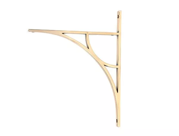 Polished Bronze Tyne Shelf Bracket (314mm X 250mm) 3 Polished Bronze Tyne Shelf Bracket (314mm X 250mm) - Image 3