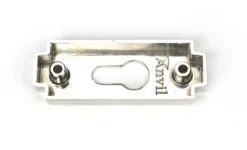 Set Polished Nickel Art Deco Euro Escutcheon | 51199 -Home Door & Window Hardware Store 51199 3 s.jpg.mst