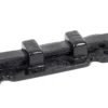 From The Anvil 4" Black Antique Straight Monkeytail Door Bolt | 73132