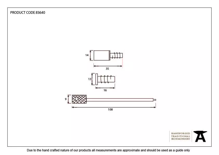 From The Anvil Pack Of 4 Black 19mm Roller Sash Secure Stop | 83640 2 From The Anvil Pack Of 4 Black 19mm Roller Sash Secure Stop | 83640 - Image 2