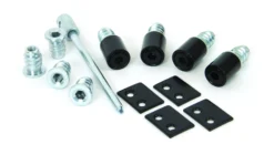 From The Anvil Pack Of 4 Black 19mm Roller Sash Secure Stop | 83640