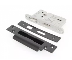 From The Anvil 64mm Black British Standard Heavy Duty Sashlock | 90052