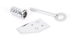 From The Anvil Polished Chrome 28mm Flush Sash Window Stop | 90272