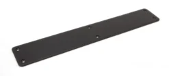 From The Anvil 400 X 60mm Black Finger Plate | 91760