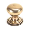 From The Anvil Polished Bronze Small Mushroom Cupboard Knob | 91950