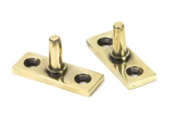 Anvil (12"") Aged Brass Hammered Newbury Casement Window Stay | 46146 -Home Door & Window Hardware Store aged brass hammered stay 3.png.mst